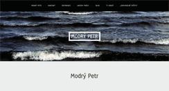 Desktop Screenshot of modry-petr.cz