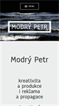 Mobile Screenshot of modry-petr.cz